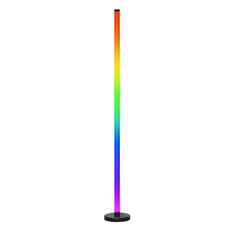 RGB-modulaarilattiavalaisin musiikkisynkronoinnilla ja sovellusohjauksella