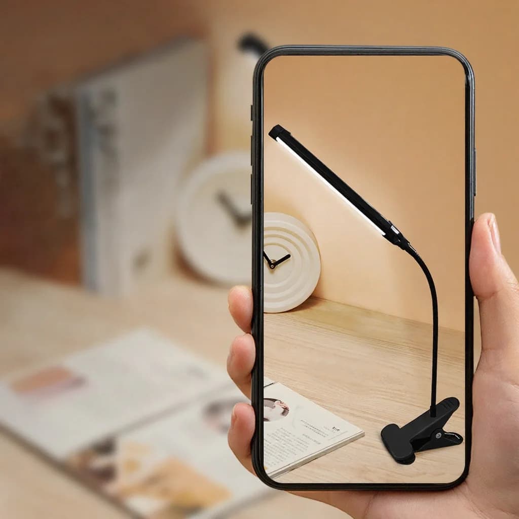 USB-LED-puristinpöytävalaisin lukemiseen ja opiskeluun