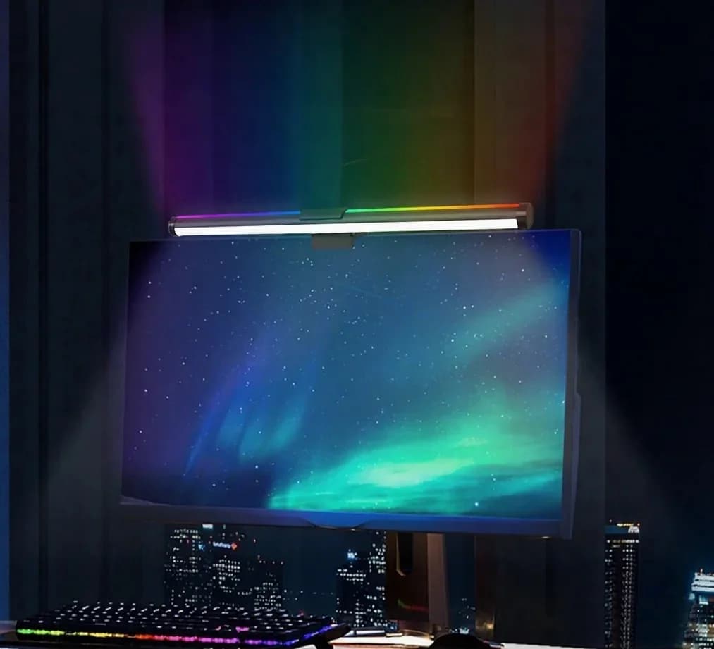 LED-näyttövalolista USB-virralla työpöydälle