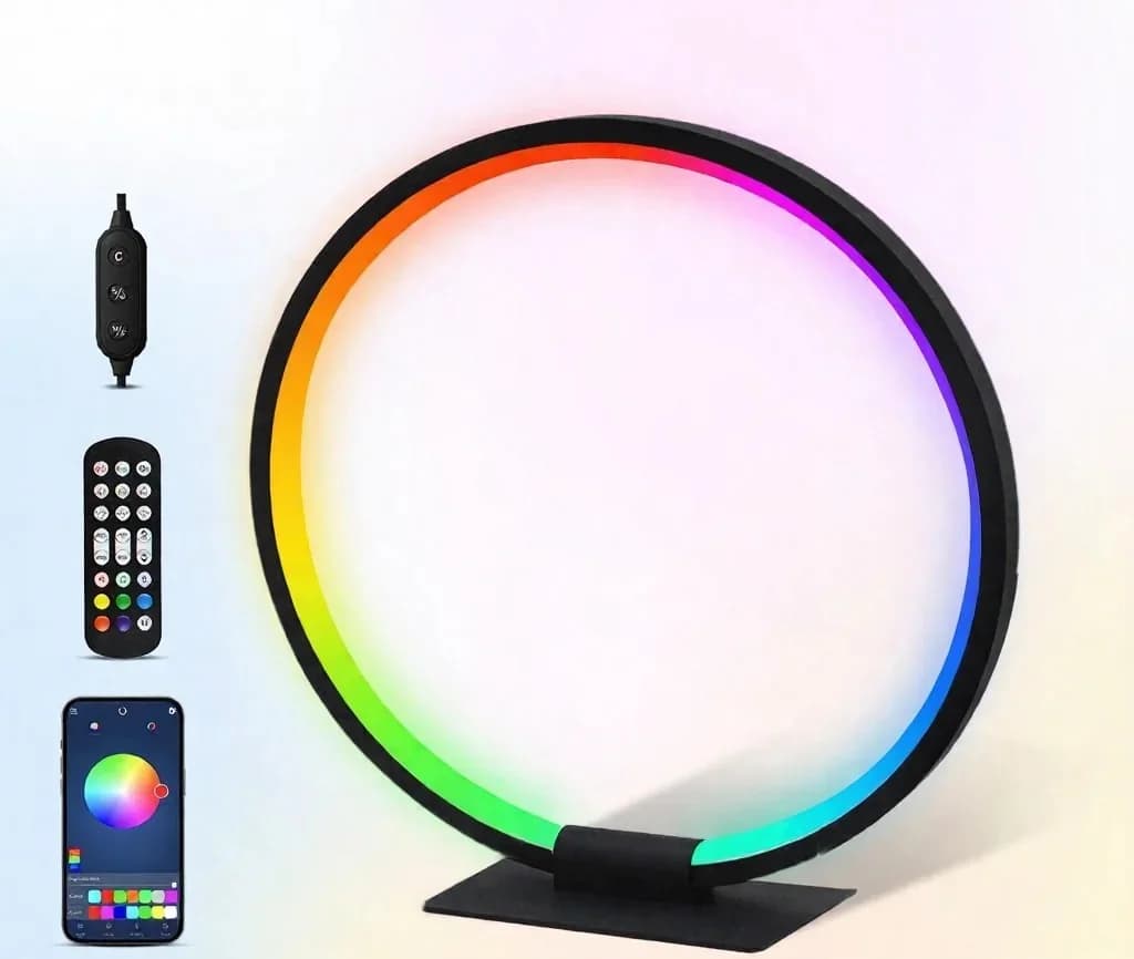 RGB LED-tunnelmayövalo musiikkisynkronoinnilla