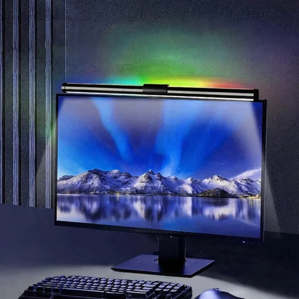 LED-näyttövalolista USB-virralla työpöydälle