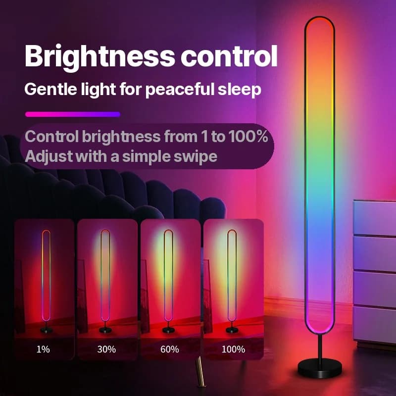 RGB-LED-ääniohjattu tunnelmavalo sovellusohjauksella