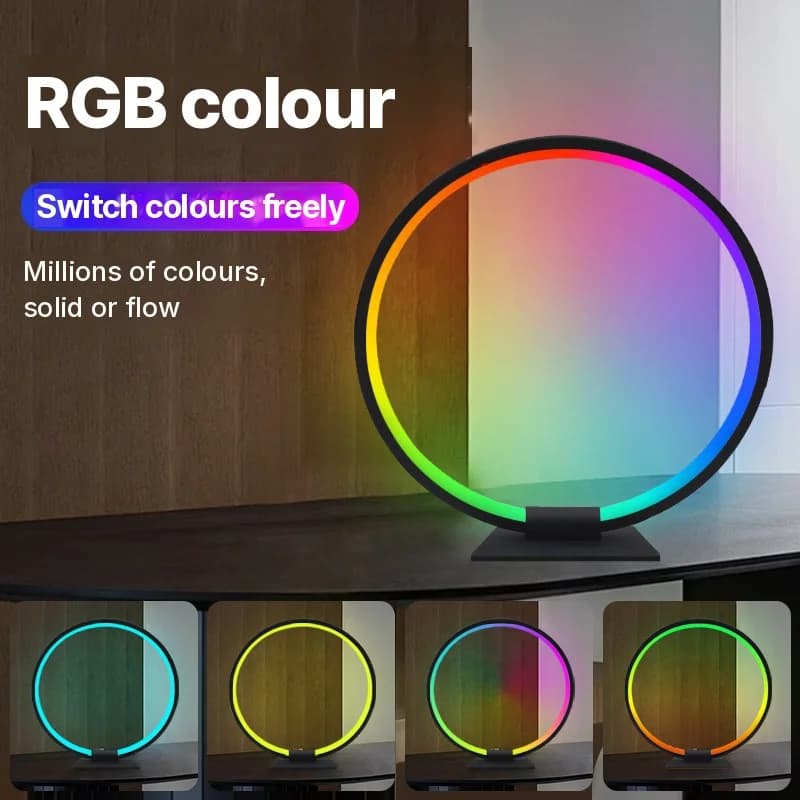 RGB LED-tunnelmayövalo musiikkisynkronoinnilla