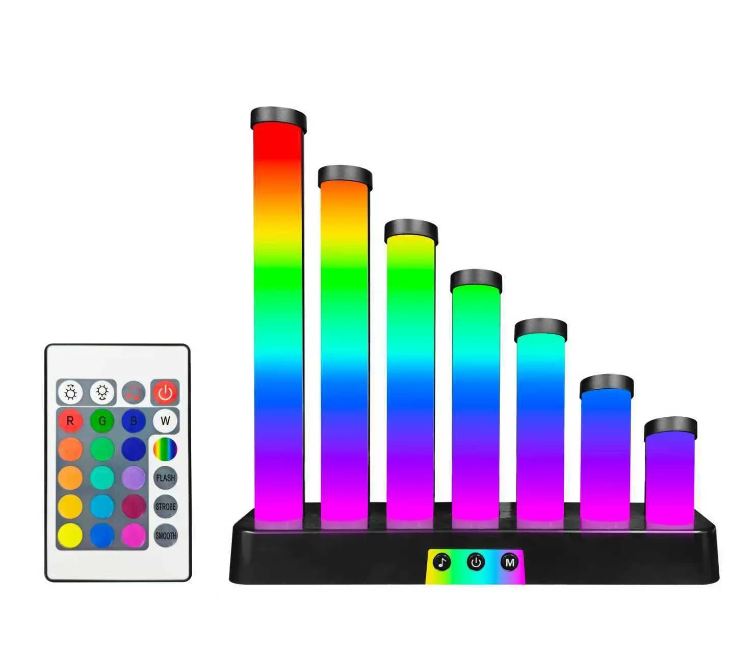 RGB-äänireaktiivinen LED-pöytälamppu sovellusohjauksella